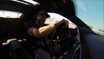 Professional rally driver Abdo Feghali on race tracks in UAE