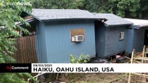 شاهد: إعلان حالة الطواريء في هاواي الأمريكية جراء الفيضانات