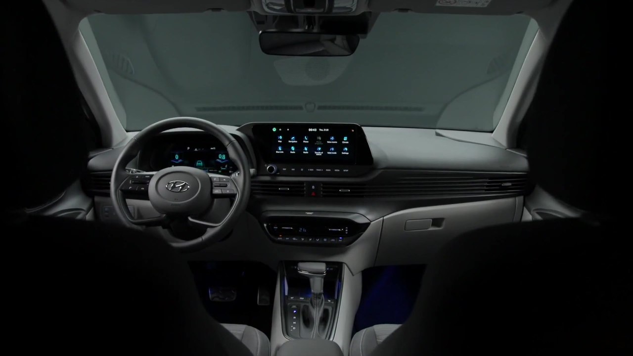 Der neue Hyundai BAYON - Ein modernes Interieur für eine ruhige Atmosphäre