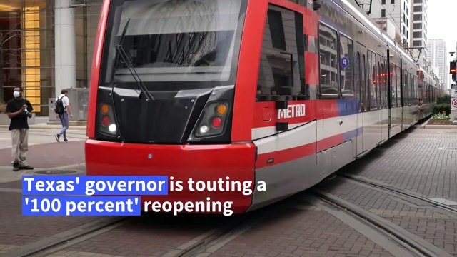 Texas lifts its mask mandate as US state reopens '100%'