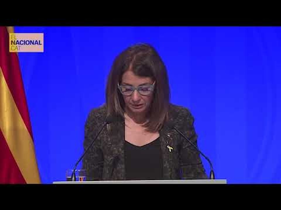 La portaveu del Govern demana a Sánchez que alliberi els presos independentistes