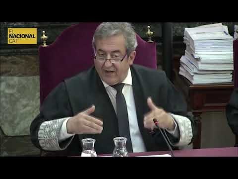 JUDICI PROCÉS | Javier Zaragoza qualifica de cop d'estat els fets que es jutgen al Suprem