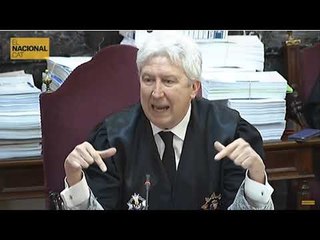 JUDICI PROCÉS | Cadena: "La Constitució ha estat vexada i humiliada des del principi fins al final"