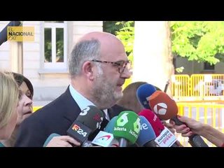 Eduard Pujol: "Avui és un intent d'humiliació més d'un judici fake"