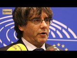 La declaració de Puigdemont dins del Parlament Europeu