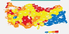 İstanbul kırmızı olacak mı? İstanbul koronavirüs haritası rengi ne? İstanbul kırmızı mı, turuncu mu?