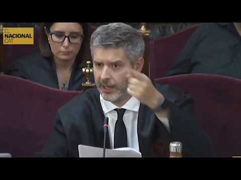 JUDICI PROCÉS | Van den Eynde: No hay nada que pueda atribuir violencia a Junqueras y Romeva