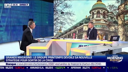 Jean-Marc Bellaiche (Printemps): Printemps dévoile sa nouvelle stratégie pour sortir de la crise - 11/03