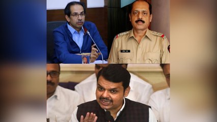 War Of Words Beetween CM And Ex CM Of Maharashtra Over Sachin Vaze Issue