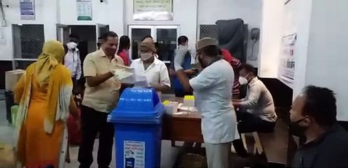 रेल से अन्य प्रदेशों से बाड़मेर आए 65 यात्रियों के लिए कोरोना नमूने