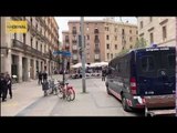 Els mossos blinden els voltants de l'Ajuntament de Barcelona