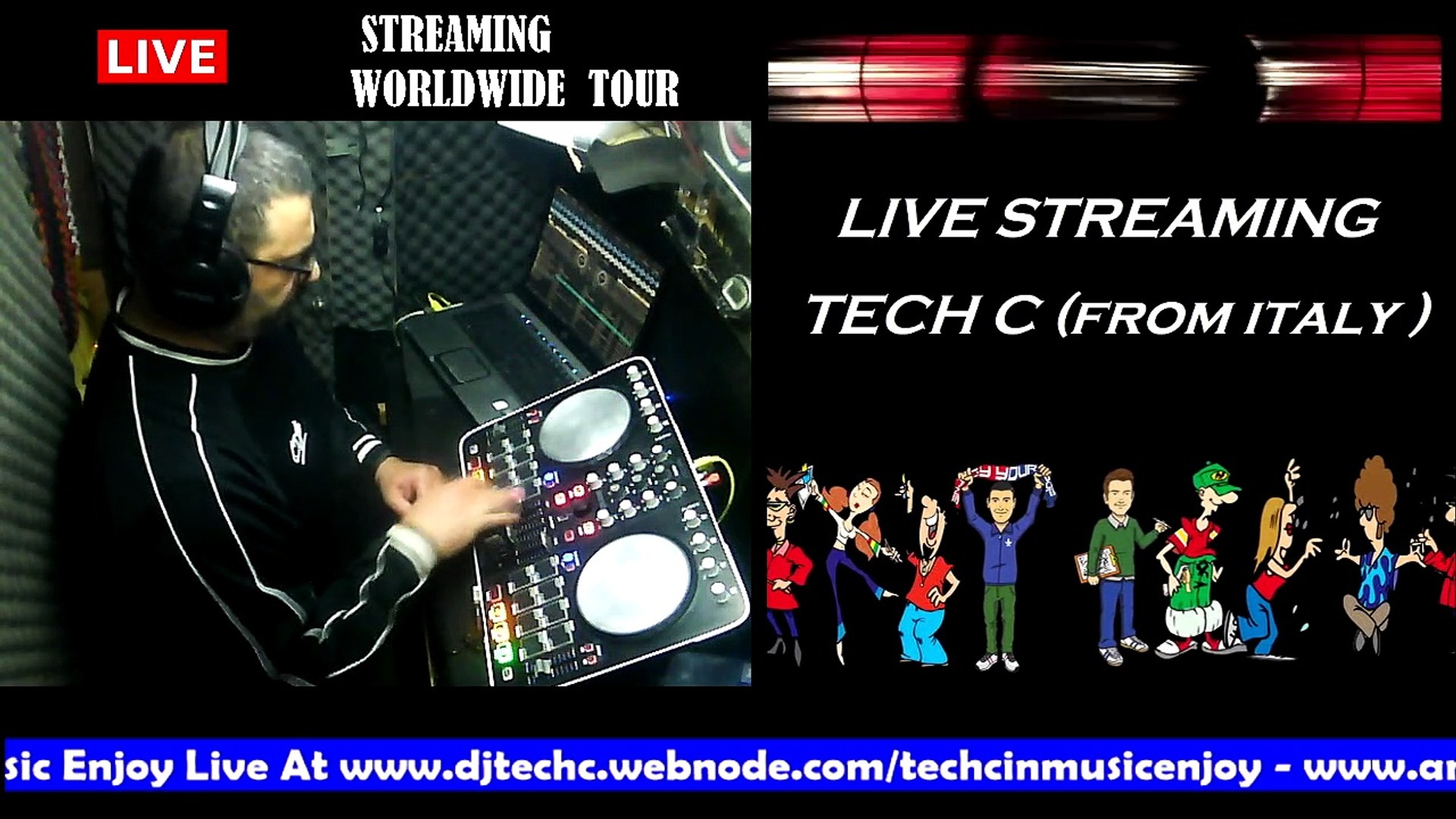 Tech C In Music Enjoy (world tour in  live streaming)  4