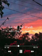 Closer 🎶 Aesthetic Lyric Video for Nostalgia