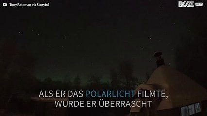 Meteor macht die finnische Nacht zum Tag