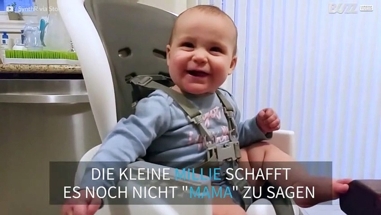 Dieses Baby weigert sich 'Mama' zu sagen