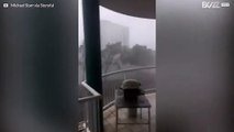 Die Kraft der Natur – Sturm zerstört Balkon