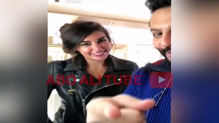 ياسمين صبرى فى شهر العسل مع زوجها الكويتي يعقوب بو شهري ويهديها إسورة ألماس