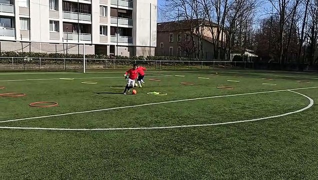 Entraînement école de foot
