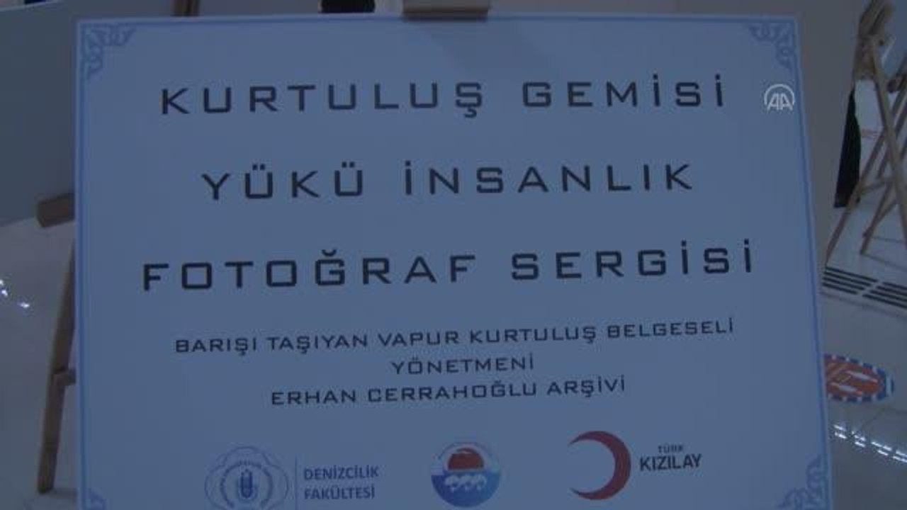BALIKESİR - BANÜ'de "Yükü İnsanlık olan Kurtuluş Gemi" fotoğraf sergisi açıldı