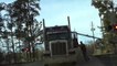 [640x360] سائق شاحنة ينجو من حادث مخيف