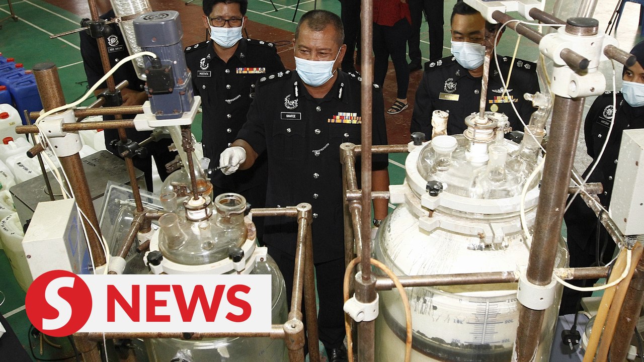 Penang cops seize RM2.9mil worth of drugs in factory raid