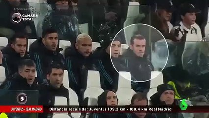 Gareth Bale does not even react on fantastic goal of Cristiano Ronaldo