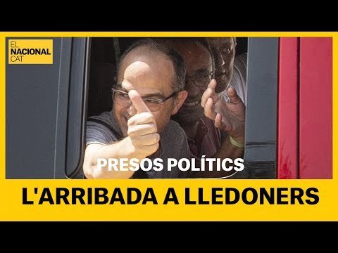 Arribada dels presos a Lledoners