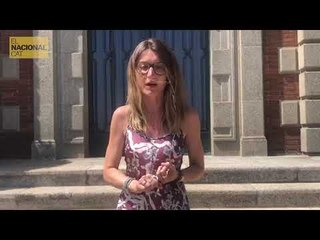 Marina Fernández explica la llegada del Rey al palauet Albéniz