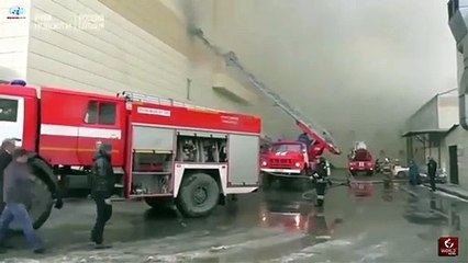 Dozens dead and injured in Russian mall fire