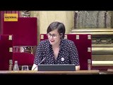 Intervencions de les representants dels grups parlamentaris durant el Ple del Parlament de les Dones