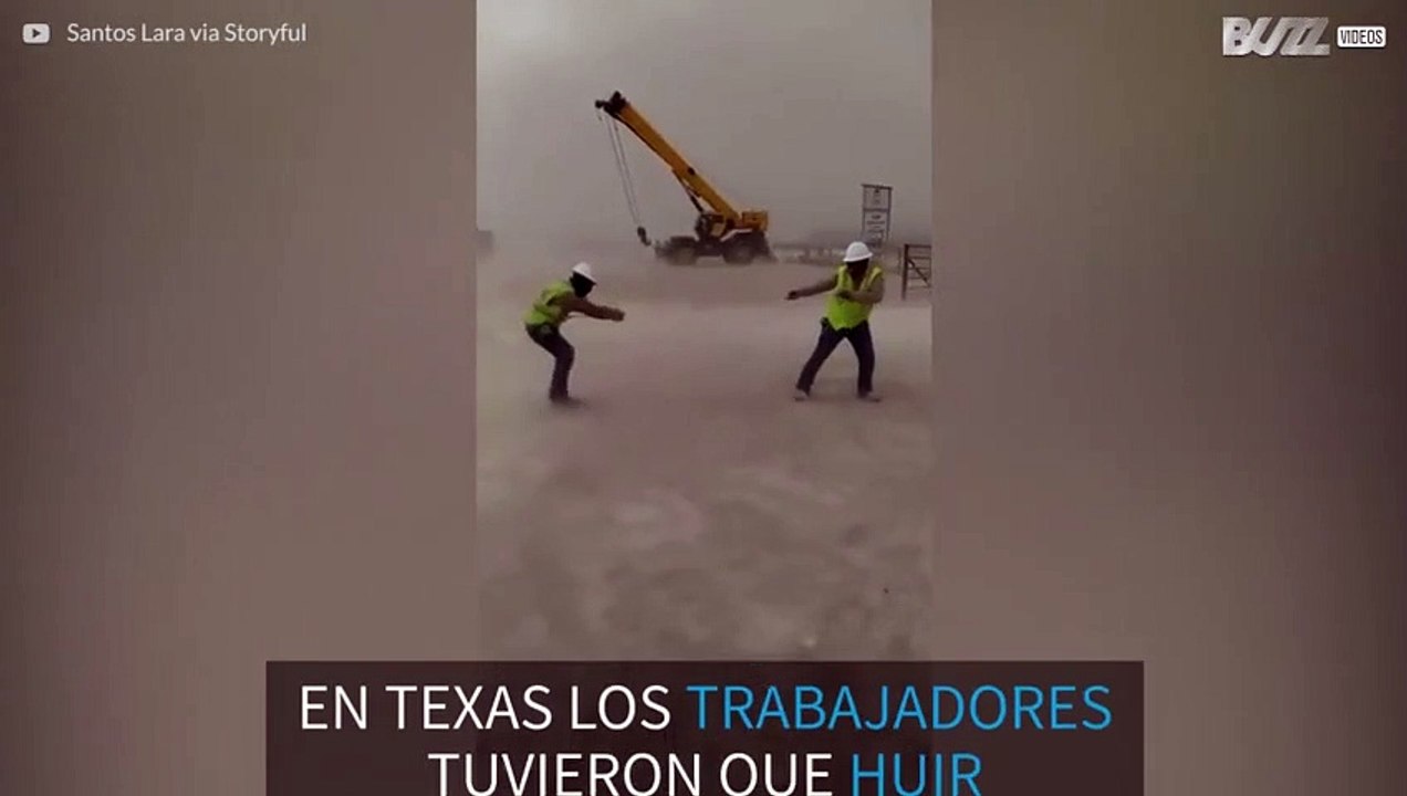 ¡Manos arriba, esto es una tormenta de arena!