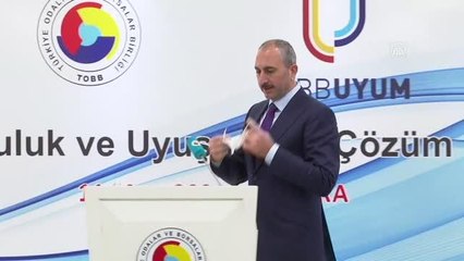 TOBB UYUM Arabuluculuk ve Uyuşmazlık Çözüm Merkezi açılışı - Cemil Çiçek
