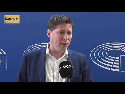L'eurodiputat irlandès Matt Carthy es lamenta de la hipocresia dels líders europeus amb Catalunya