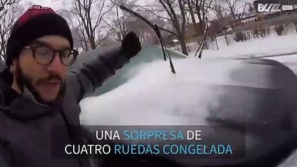 Cuando salgas de casa y tengas el coche congelado...