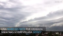 Una nube amenazadora sobrevuela la ciudad de Sídney