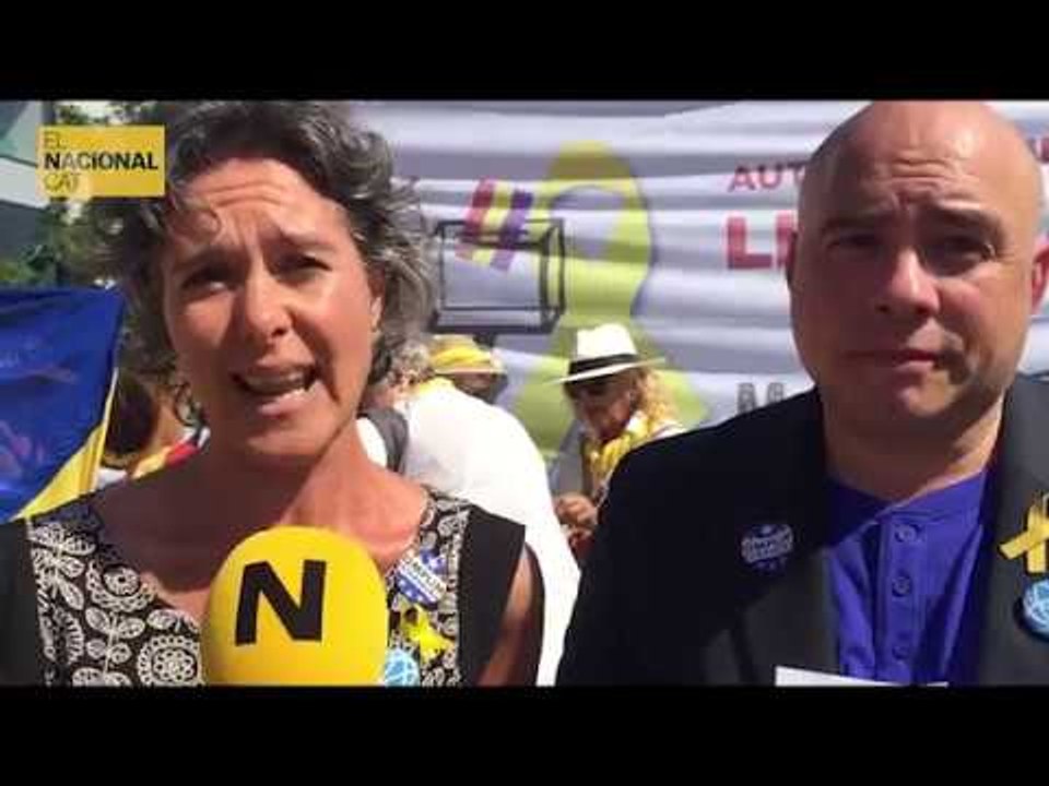 Això opinen els assistents de la manifestació d'Estrasburg