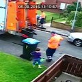 LADbible - This kid loves bin men and left his toy bin out