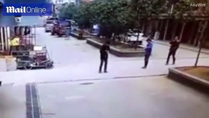 Teenagers cause massive methane explosion in central China