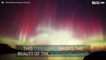 Time-lapse captures the beauty of the Northern Lights