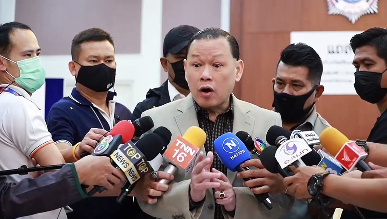 "สันธนะ" บุกโวยกลางงานแถลงข่าวยึดทรัพย์หลงจู๊-เสี่ยโป้ อ้าง ปปง.ไม่ยอมชี้แจงที่มาขอเงิน