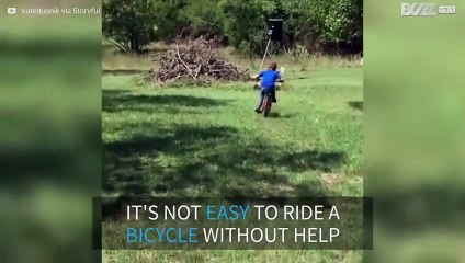 Child doesn't know how to use the breaks