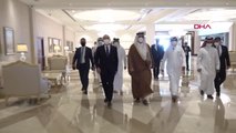 Son dakika haberleri: Bakan Çavuşoğlu, Katar'da Üçlü Dışişleri Bakanları Toplantısı'na katıldı