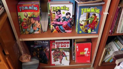 Bu dükkana gelenler adeta geçmişte yolculuğa çıkıyor