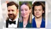 Olivia Wilde in London with Jason Sudeikis & kids while Harry Styles jets to LA