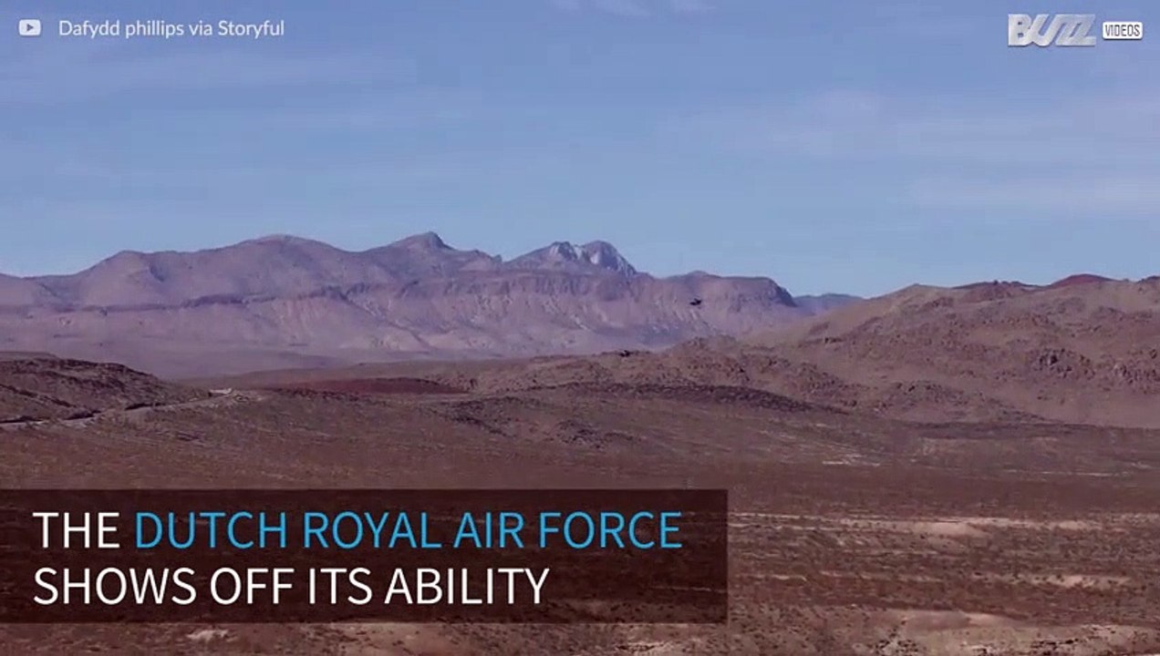 Fighter jets perform flyby in California