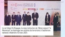 Letizia d'Espagne de concert avec Felipe : manches bouffantes et escarpins audacieux