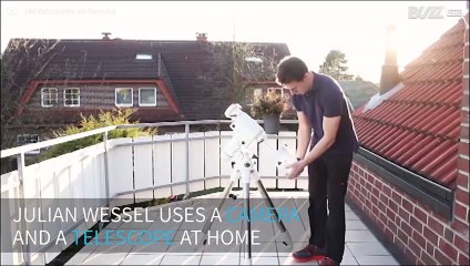 Astronomer captures clear pictures of Saturn from his house