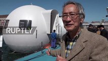 Japans FLOATING HOTEL protects guests against tsunamis