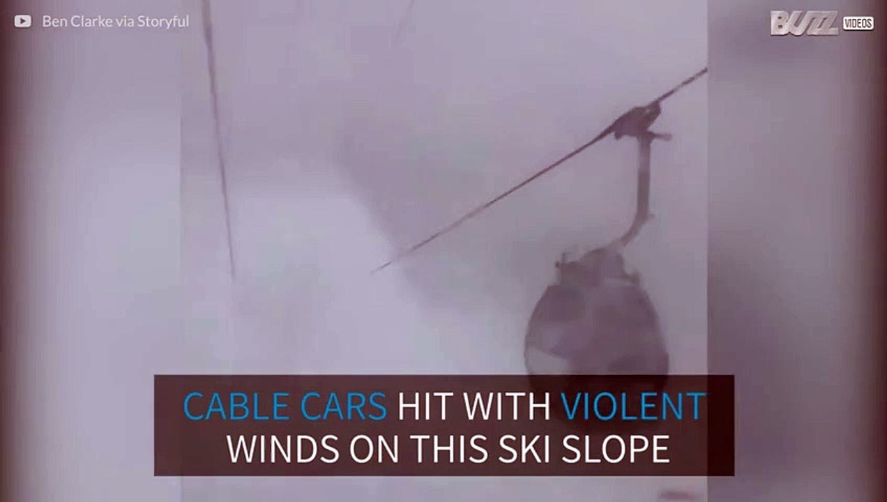 Strong winds pose risk to people in Swiss ski resorts