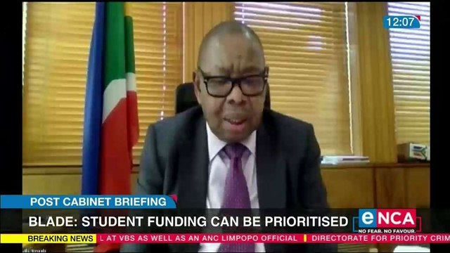 Nzimande says student funding can be prioritised